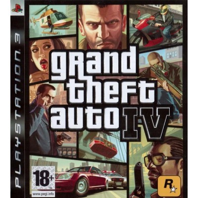 Grand Theft Auto IV (GTA 4) [PS3, английская версия]